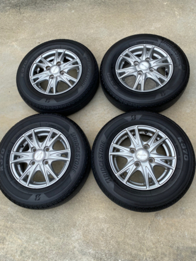 バリ山◇工賃不要 145/80/12 ブリジストン 超絶美品！！