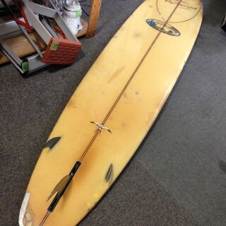 クリーム色 ロングボード サーフィン　サーフボード 4Rule kamakura / 新品サーフボード