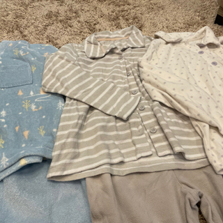 冬用あったかパジャマ　3枚セットの画像
