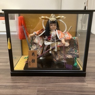 五月人形　毛槍　春光作
