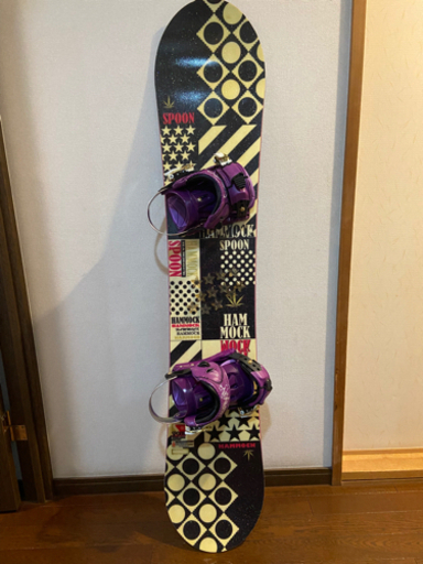 SPOON hammock スノーボード 138cm 女性用