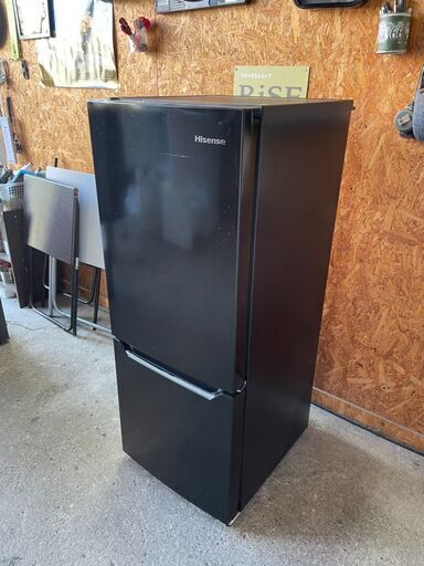 P0801　ハイセンス　2ドア冷蔵庫　150L　2018年