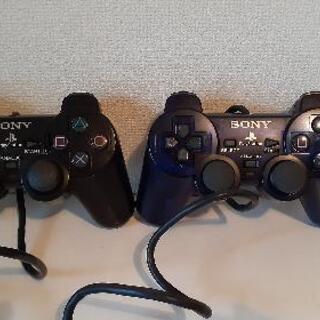 プレイステーション2　セット！本体・コントローラー2台・ソフト7本・メモリーカード5枚付き【お届け可能】の画像