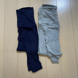 マタニティ　レギンス　2枚セット　通年の画像
