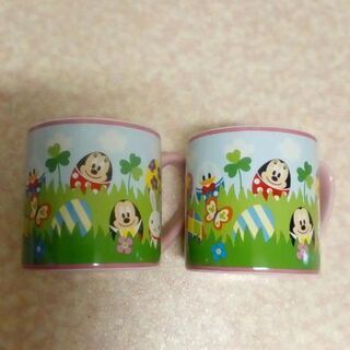 (商談中)中古品　ディズニーマグカップ①