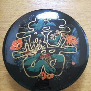 重箱 丸型 仕切り付