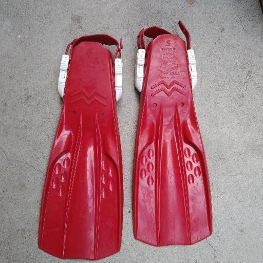 中古品　GULL　フィン　スキューバダイビング