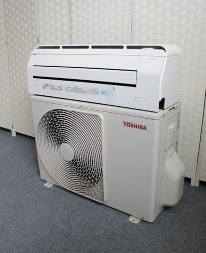 東芝 RAS-C285P-W [プラズマ空清搭載エアコン (10畳・単相100V) 大清快 2017年製 TOSHIBA エアコン 中古家電 店頭引取歓迎 R3957)