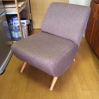 一人掛けソファー（ファブリック生地）の画像