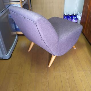 一人掛けソファー（ファブリック生地）の画像