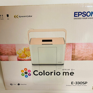 EPSON カラリオ ミー　E-330SP　フォトプリンタ　ピンク