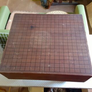 囲碁 脚付碁盤 へそ有 14.5㎝　/DJ-0724-Hの画像