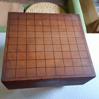 将棋盤 へそ有 14㎝　/DJ-0725-Hの画像