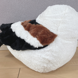 シマエナガのぬいぐるみ大の画像