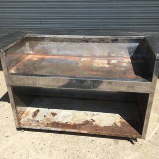 ⭕⭕⭕PR3/65　ステンレス 作業台 コンロ台 ガス台 キャス...