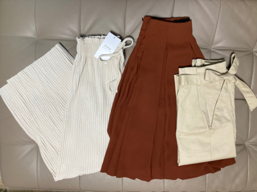 レディース秋服 ボトムスまとめ売り 3点セット