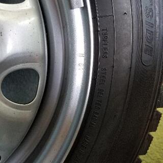 ホイール付スタッドレスタイヤ2本　未使用の画像