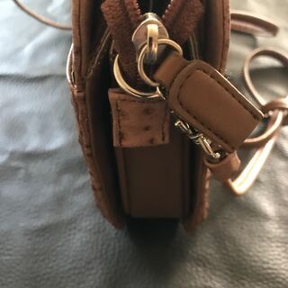 ★オーストリッチのショルダーバッグ・中古ですが然程使用感のない美品です！の画像