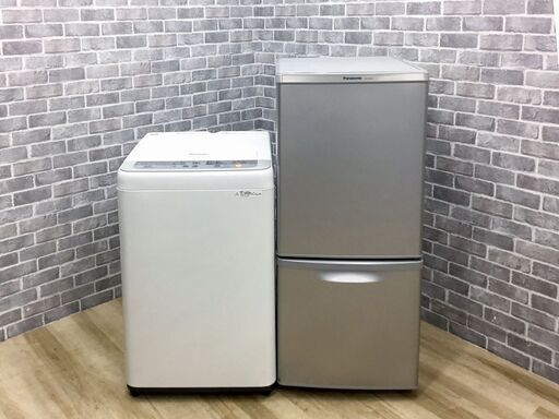 【ハッピー西葛西店】お買い得!　高年式パナソニック家電2点セット　【冷蔵庫・洗濯機】ID:61260