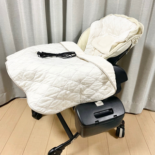 美品 コンビ フェアレット AT ラグジュア 電動ハイローチェア オートスイング