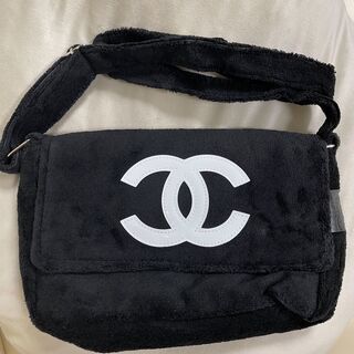 新品未使用　CHANEL シャネル パイル生地 ノベルティ ショ...