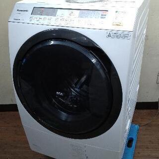 22万円 パナソニック 2017 11kg エコナビ搭載 NA-VX8800L ドラム式洗濯乾燥機 動作確認済み美品 清掃済み