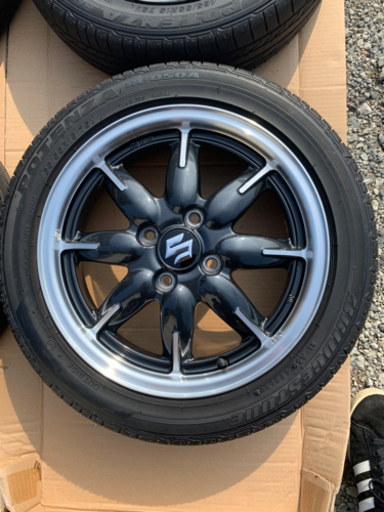 アルト　ターボ　RS 純正　アルミホイール　エンケイ　ポテンザ　RE050A