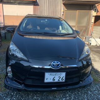 車検2年付きトヨタアクアハイブリット車