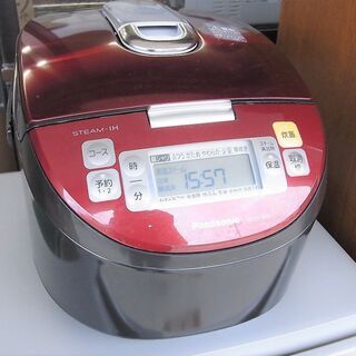 スチームIH炊飯器　パナソニック　1升炊き　2015年製　