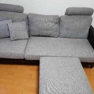 ソファー ソファ 送料無料 3人掛け 北欧 カウチソファー カウ...