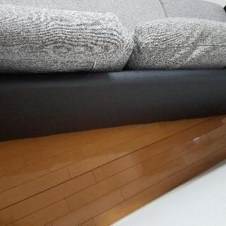 ソファー ソファ 送料無料 3人掛け 北欧 カウチソファー カウチ ローソファー コーナーソファー 肘付きソファー ヘッドレスト コーナー l字 セット 布 ハイバックの画像