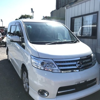 検査済c25セレナ ハイウェイスター　☆自社ローン可能