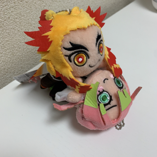 鬼滅の刃　煉獄と女　新品ぬいぐるみ