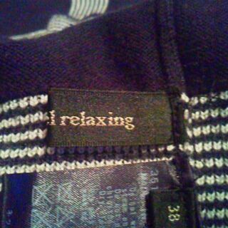 green label relaxing　薄手ニット　の画像