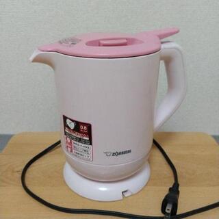 ZOJIRUSHI 電気ケトル 0.8L 転倒防止 こぼれにくい...