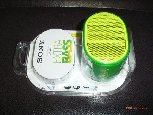 SONY◆Bluetoothスピーカー SRS-XB01 (G) [グリーン]