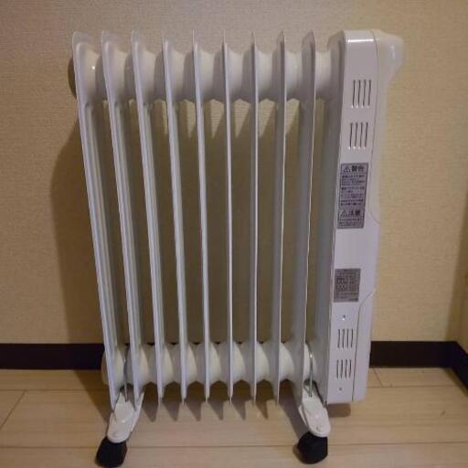 アイリスオーヤマ オイルヒーター ホワイト POH-1210KS-W