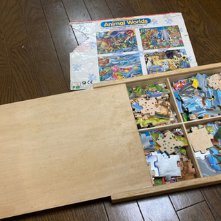 コストコで購入した木のパズル　欲しい方どうぞ♪