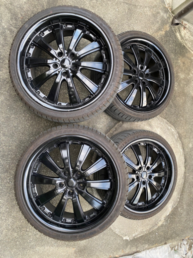 19インチ　235-35ZR19 タイヤ付ホイール(5穴)