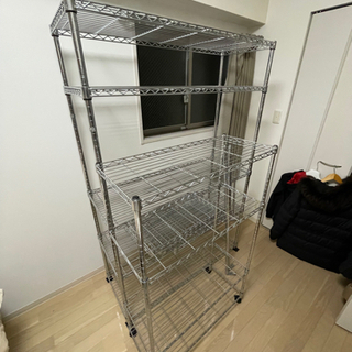 アイリスオーヤマ　ワイヤーラック　セットの画像