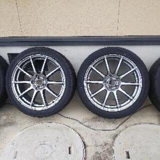 再投稿 レヴォーグ WRX等に 225/45R18 超ハイグリッ...