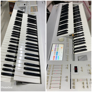 激安‼️ヤマハ デュアルマニュアルキーボード D-DECK(DDK-7) 2006年の画像