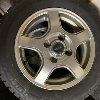 155/65R13 4本　ブリヂストン　ブリザック　スタッドレス...
