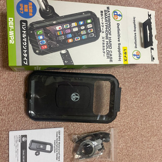 スマホホルダー完全防水DEF-WP2【Lサイズ】新品同様(雨の日...