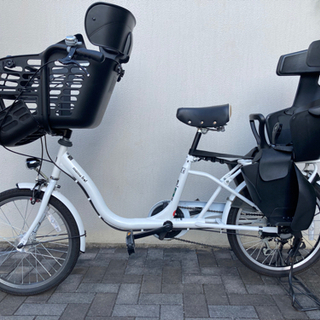 子乗せ自転車　ママフレンド4 206HD 　2020年購入（リヤチャイルドシート付き）の画像