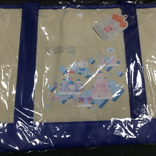 星のカービィLANDSCAPESトートバッグ 青の画像