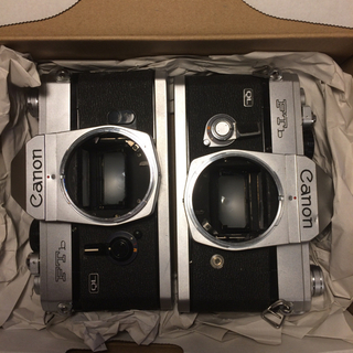 canon FTb前期、後期ジャンクカメラ 