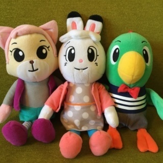 みみりん・にゃっきー・とりっぴー ぬいぐるみ