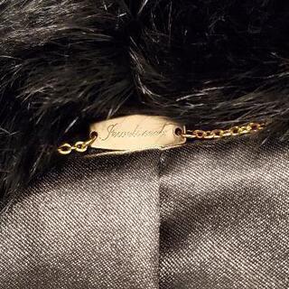 毛皮　コート　ブラック　(ラビット)の画像