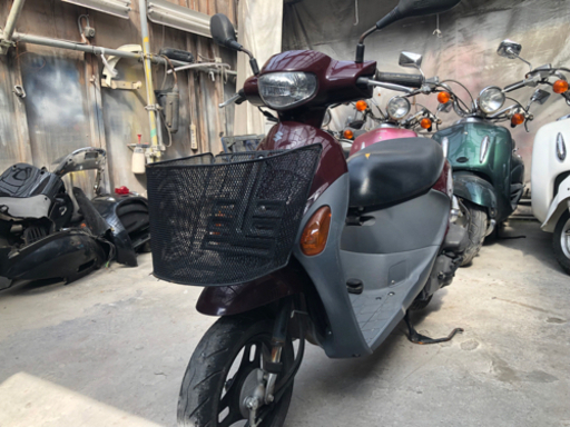 スズキ　レッツ4 カゴ付き